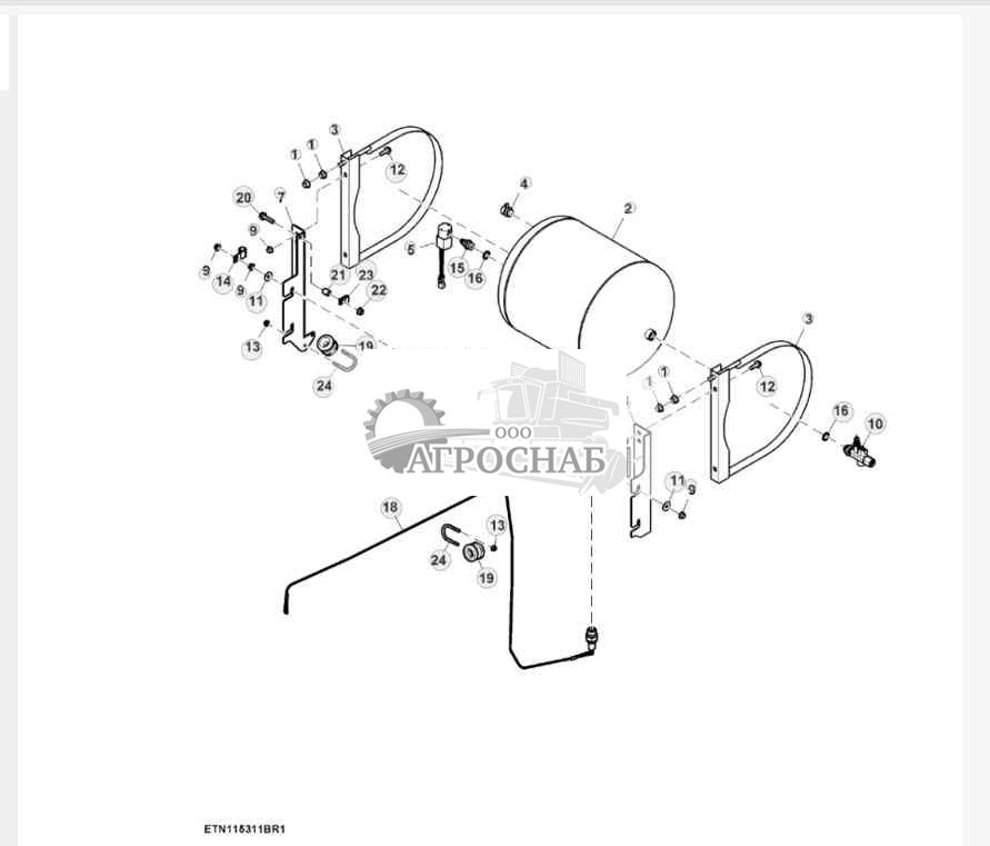Ресивер воздушного компрессора 
